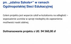 „zdalna Szkoła+”