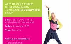 Charytatywna ZUMBA dla Asi Gorzkowskiej