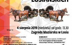 Święto Maziarzy Łosiańskich - niedziela 4 sierpnia 2019 r.