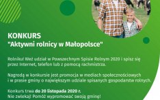 KONKURS „Aktywni rolnicy w Małopolsce”
