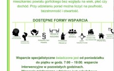 Wsparcie specjalistyczne Gorlickiego Ośrodka Interwencji Kryzysowej