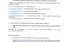 INFORMACJA DLA WYTWÓRCÓW ODPADÓW